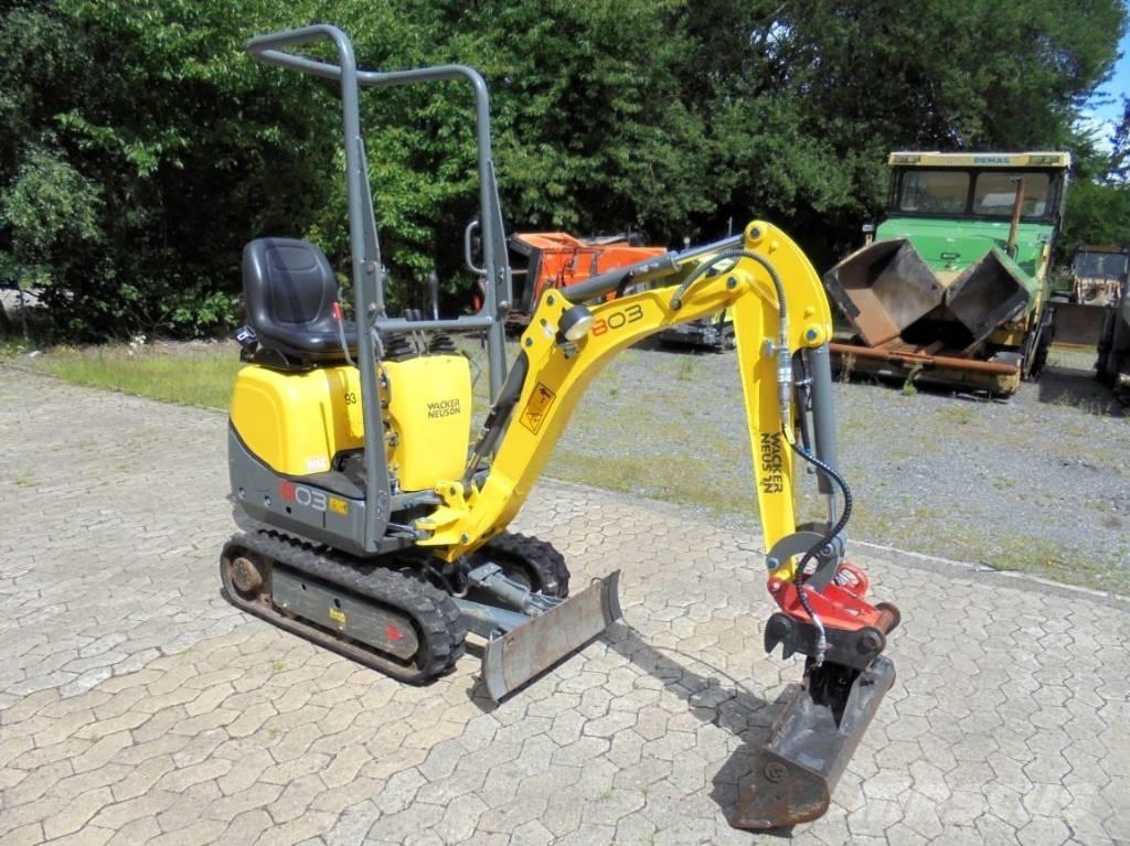 Wacker Neuson 803 Mini rýpadla < 7t