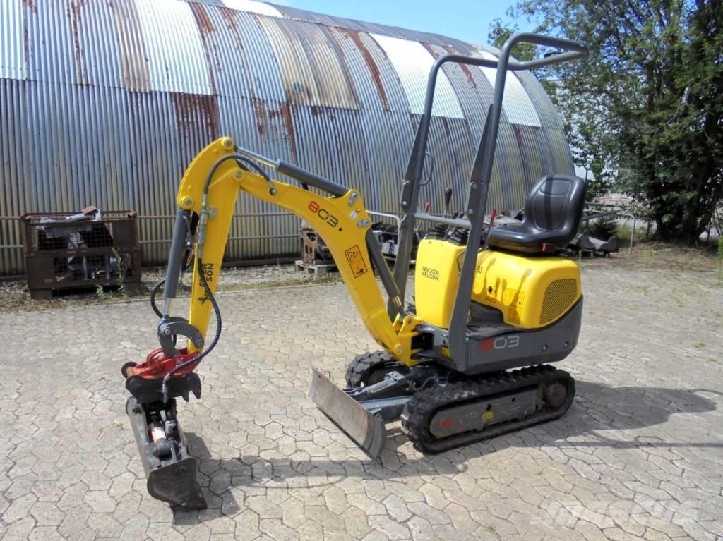 Wacker Neuson 803 Mini rýpadla < 7t
