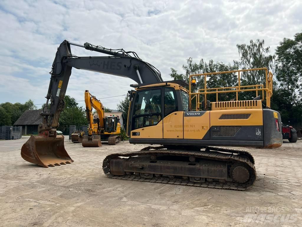Volvo EC 250 D L Pásová rýpadla
