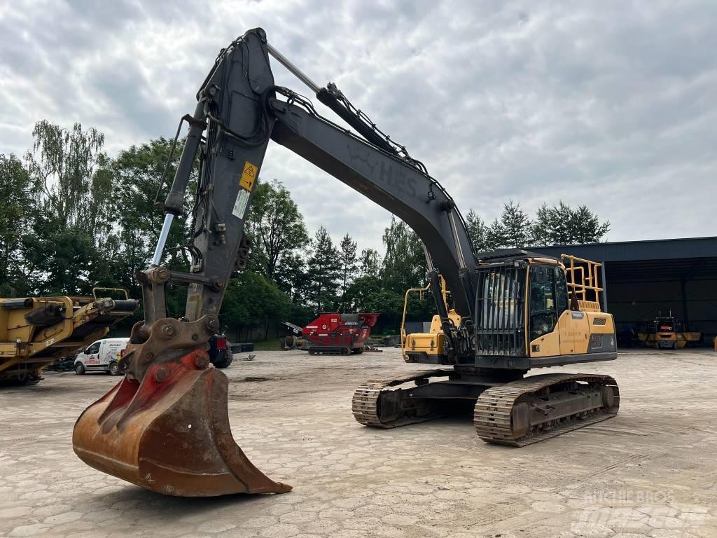 Volvo EC 250 D L Pásová rýpadla