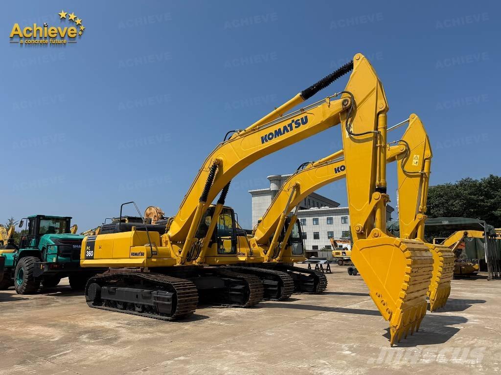 Komatsu PC 360 Pásová rýpadla