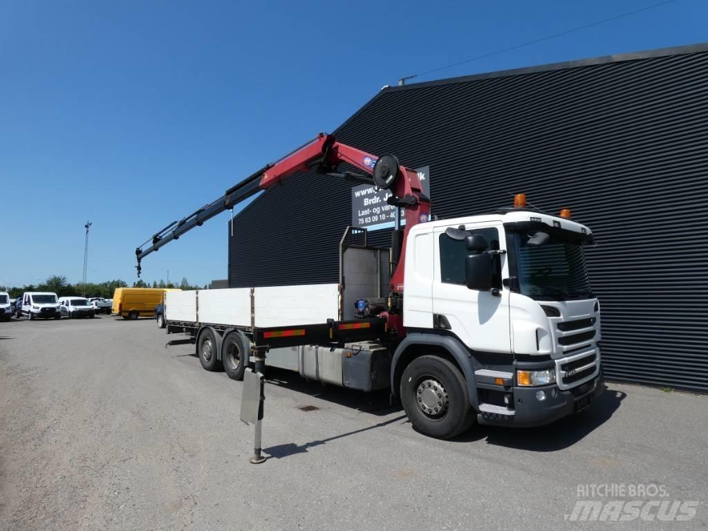 Scania P 450 Autojeřáby, hydraulické ruky