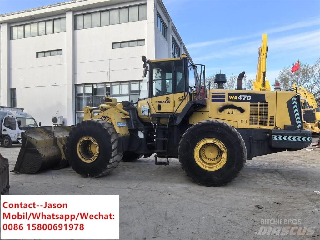 Komatsu WA 470-6H Kolové nakladače