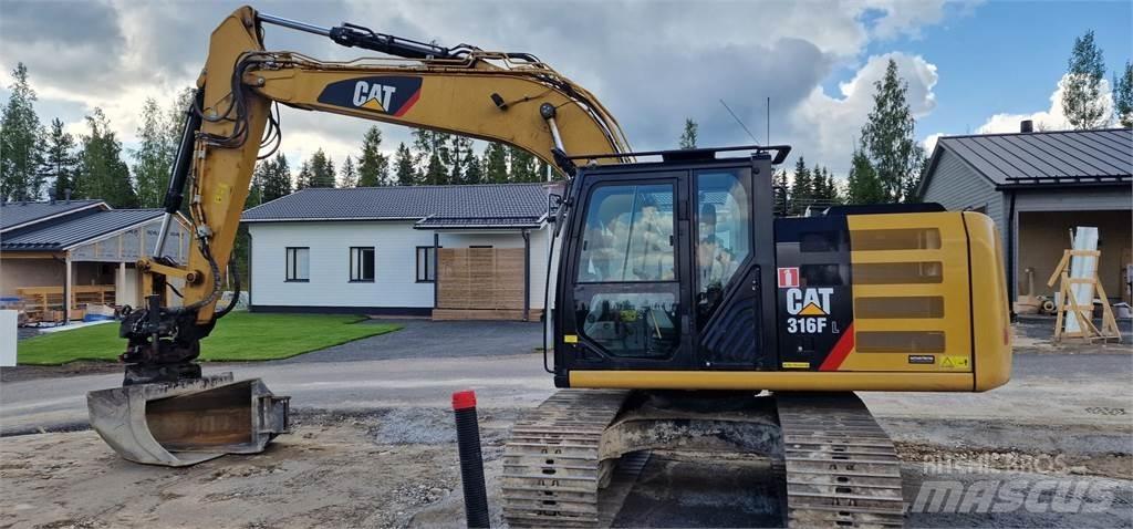 CAT 316FL Pásová rýpadla