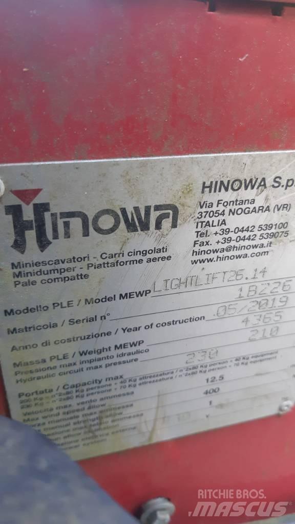 Hinowa 2614 Další zvedače a plošiny