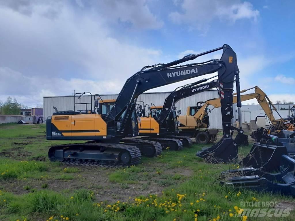 Hyundai HX210AL Pásová rýpadla