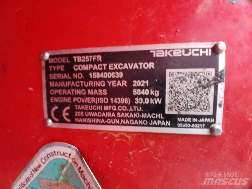 Takeuchi TB 257 FR Mini rýpadla < 7t