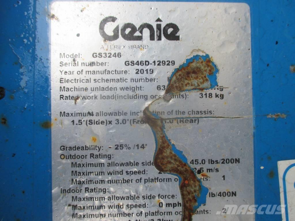 Genie GS 3246 Nůžková zvedací plošina