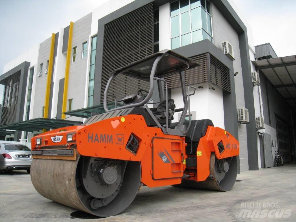 Hamm HD 110 Tandemové válce