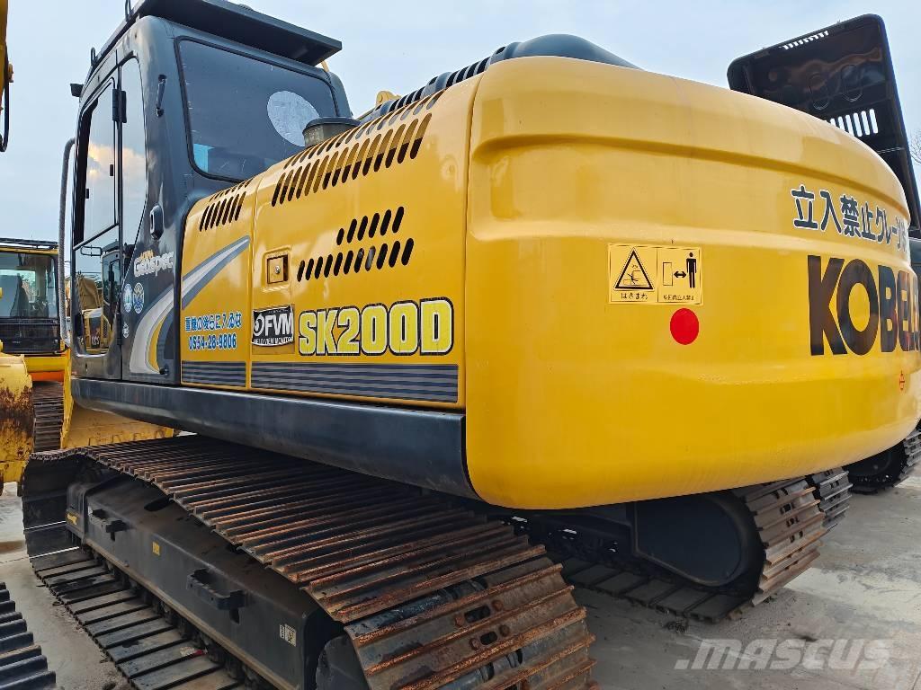 Kobelco SK 200 D Pásová rýpadla