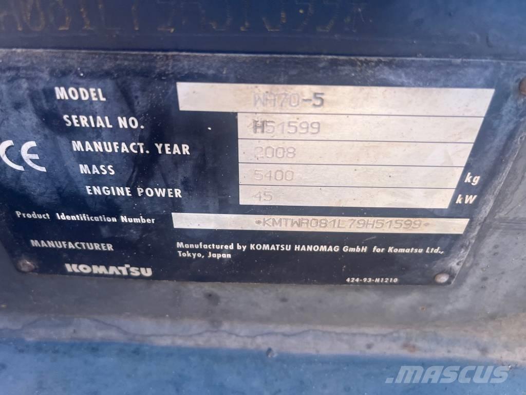 Komatsu WA 70-5 Mininakladače