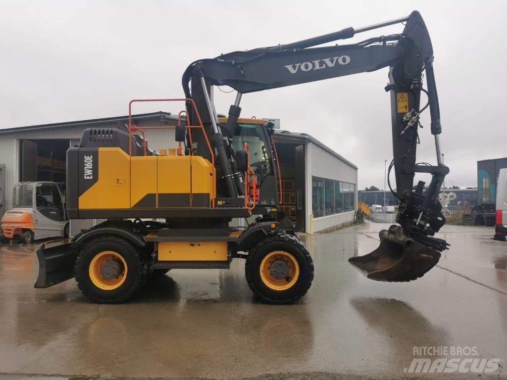 Volvo EW160E Kolová rýpadla