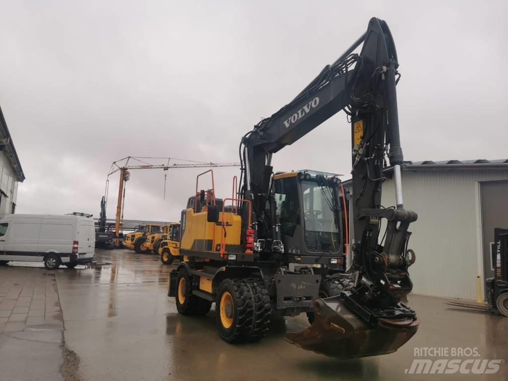 Volvo EW160E Kolová rýpadla