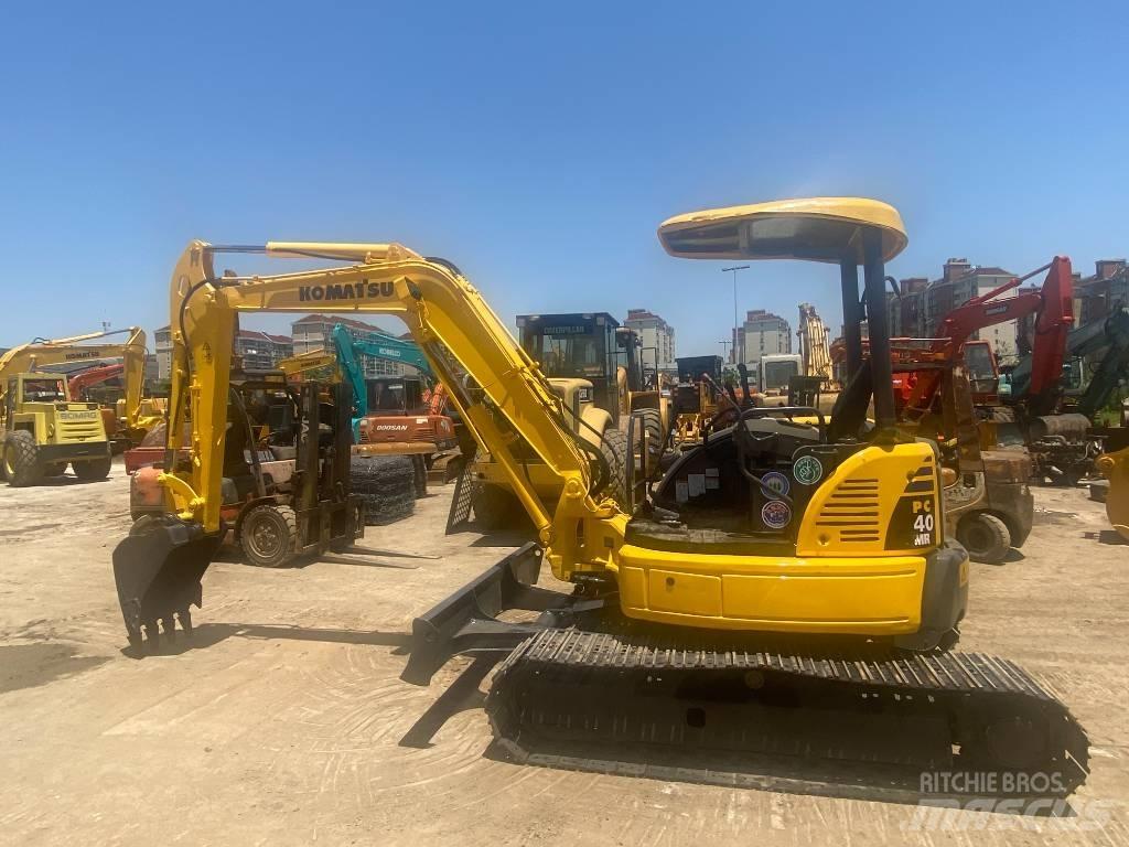 Komatsu PC 40 MR-2 Mini rýpadla < 7t