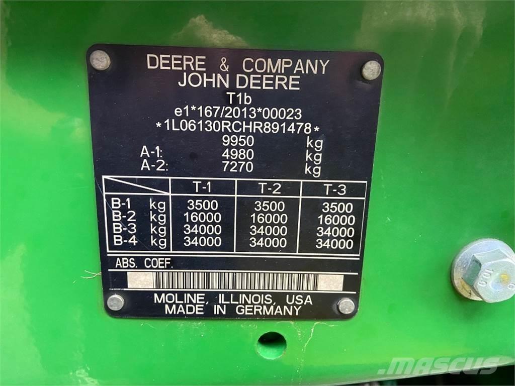 John Deere 6130R Traktory