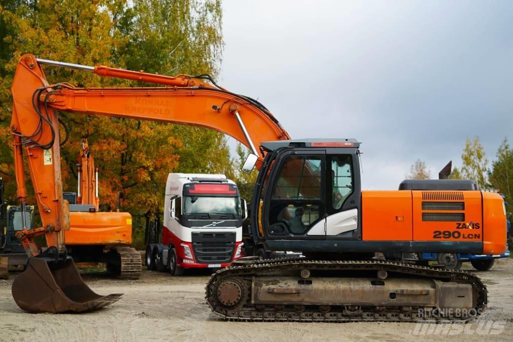 Hitachi ZX 290 Pásová rýpadla