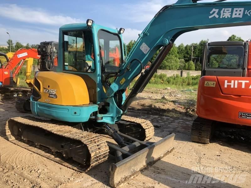 Kubota KX 155 Pásová rýpadla