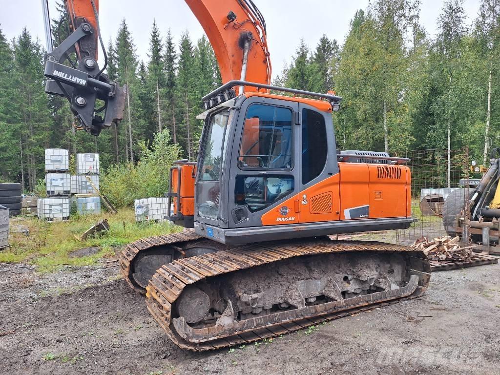 Doosan DX 180 -5 Pásová rýpadla