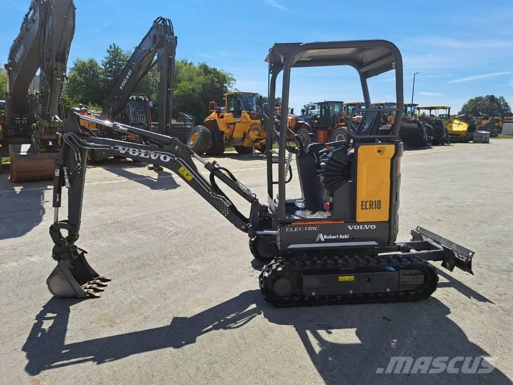 Volvo JECR18E Mini rýpadla < 7t