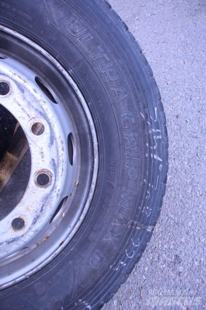 Volvo FH Pneumatiky, kola a ráfky