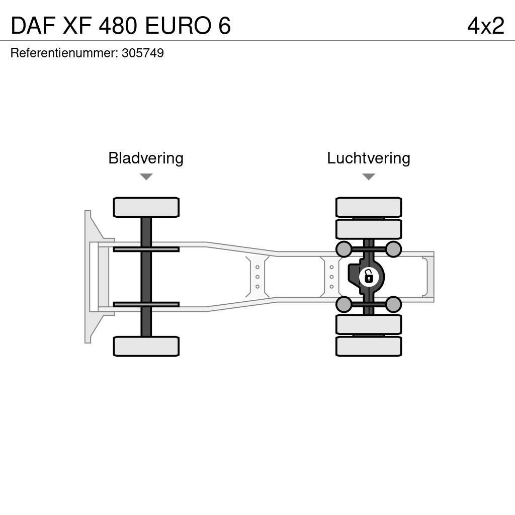 DAF XF 480 EURO 6 Tahače