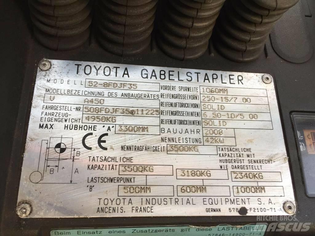 Toyota 02-8 FD JF 35 Dieselové vozíky