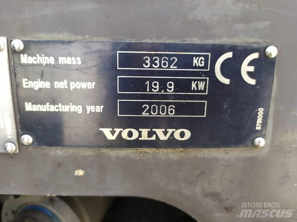 Volvo ECR 38 Mini rýpadla < 7t