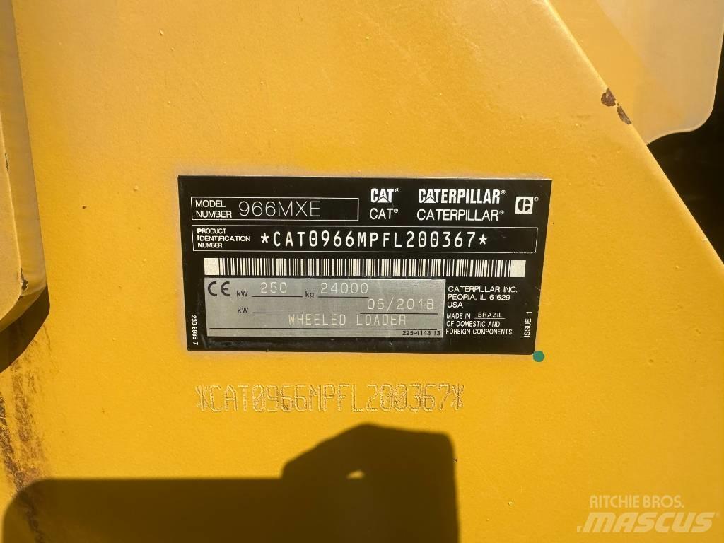 CAT 966 MXE Kolové nakladače