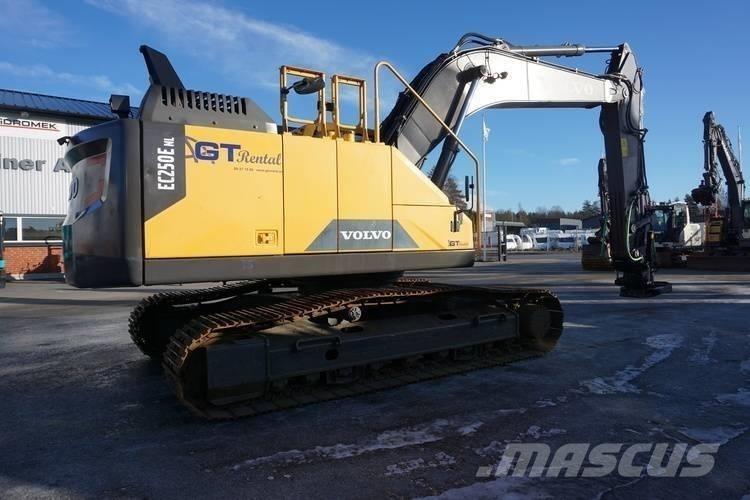 Volvo EC 250 E N L Pásová rýpadla