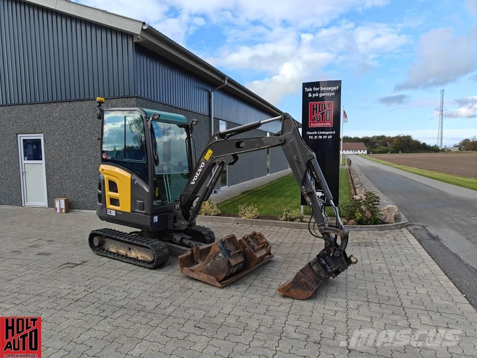 Volvo EC 20 D Mini rýpadla < 7t