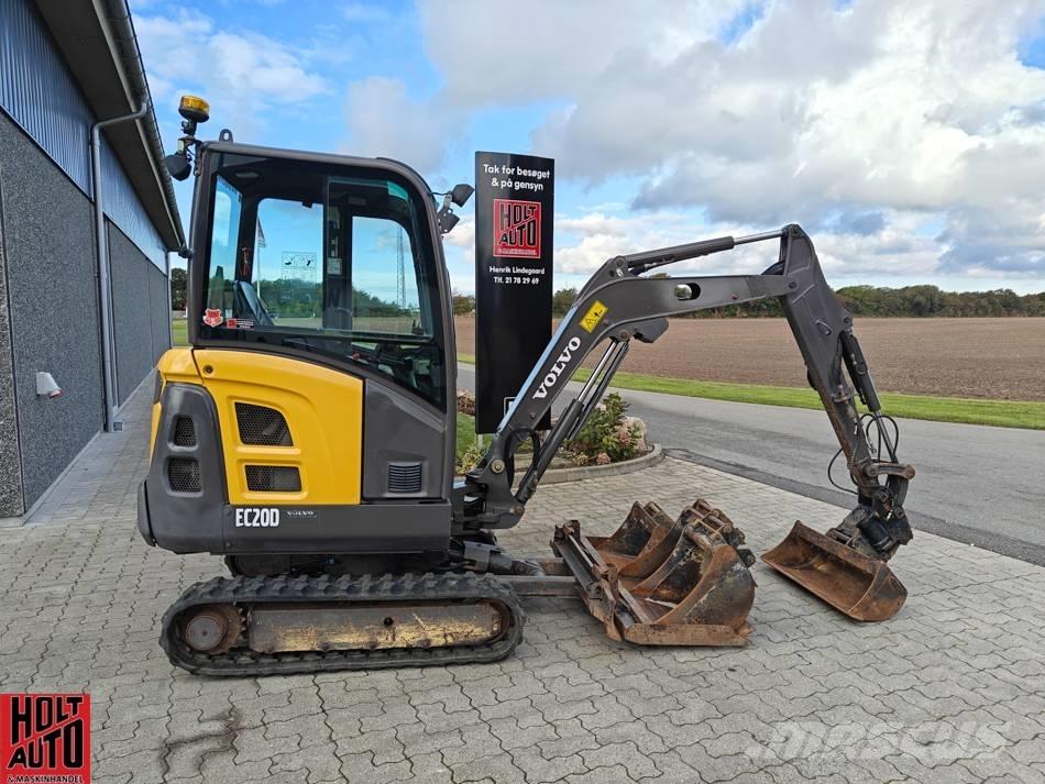 Volvo EC 20 D Mini rýpadla < 7t
