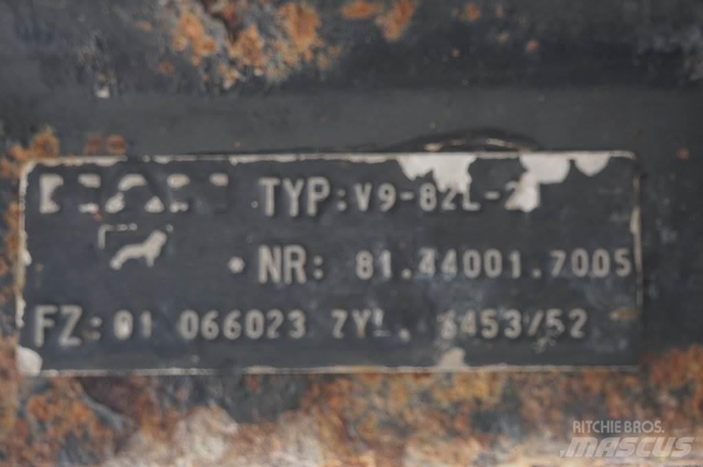MAN V9-82L-21 Nápravy