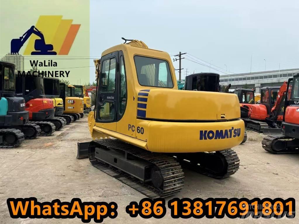 Komatsu PC 60 LC-7 Pásová rýpadla