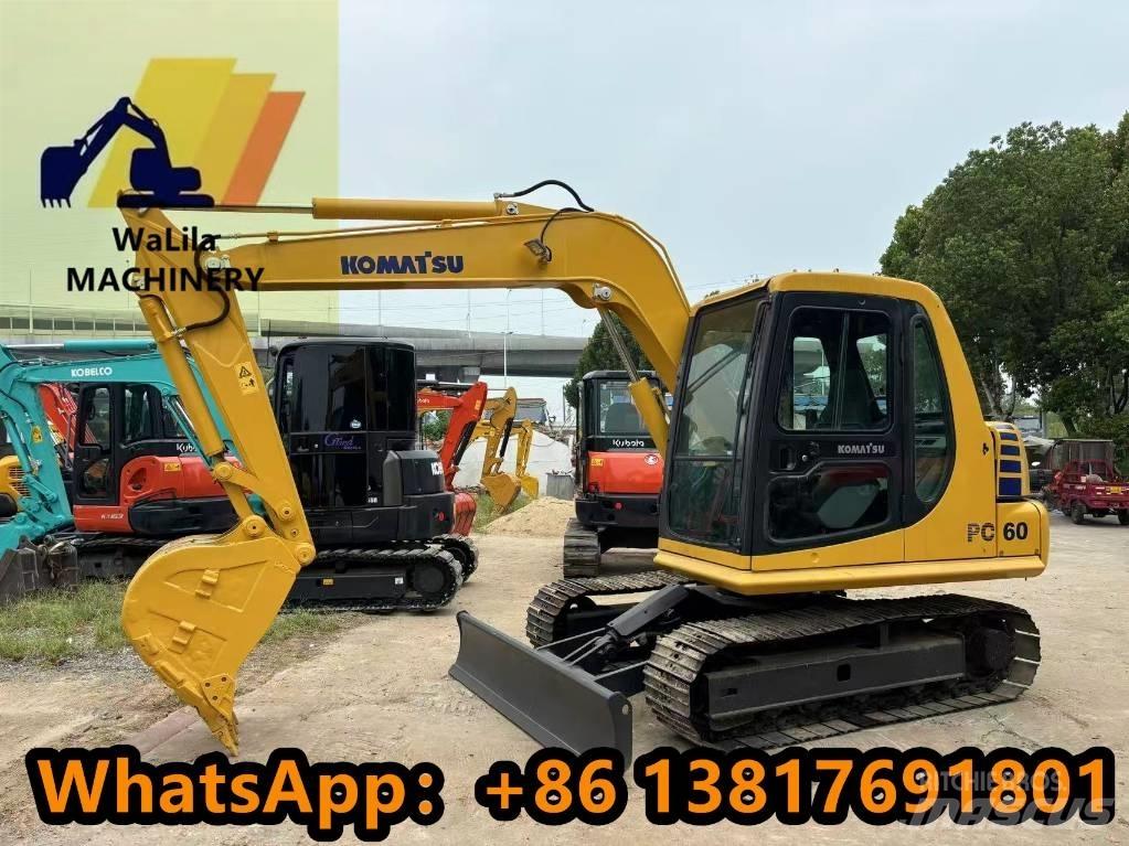 Komatsu PC 60 LC-7 Pásová rýpadla