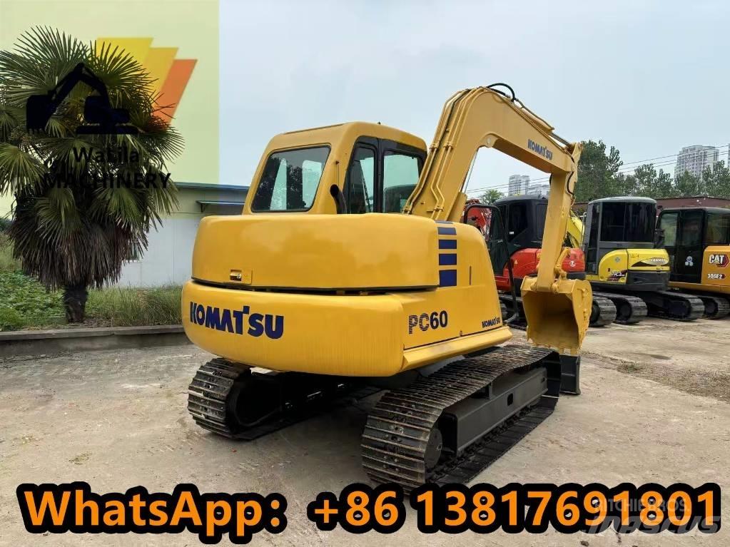 Komatsu PC 60 LC-7 Pásová rýpadla
