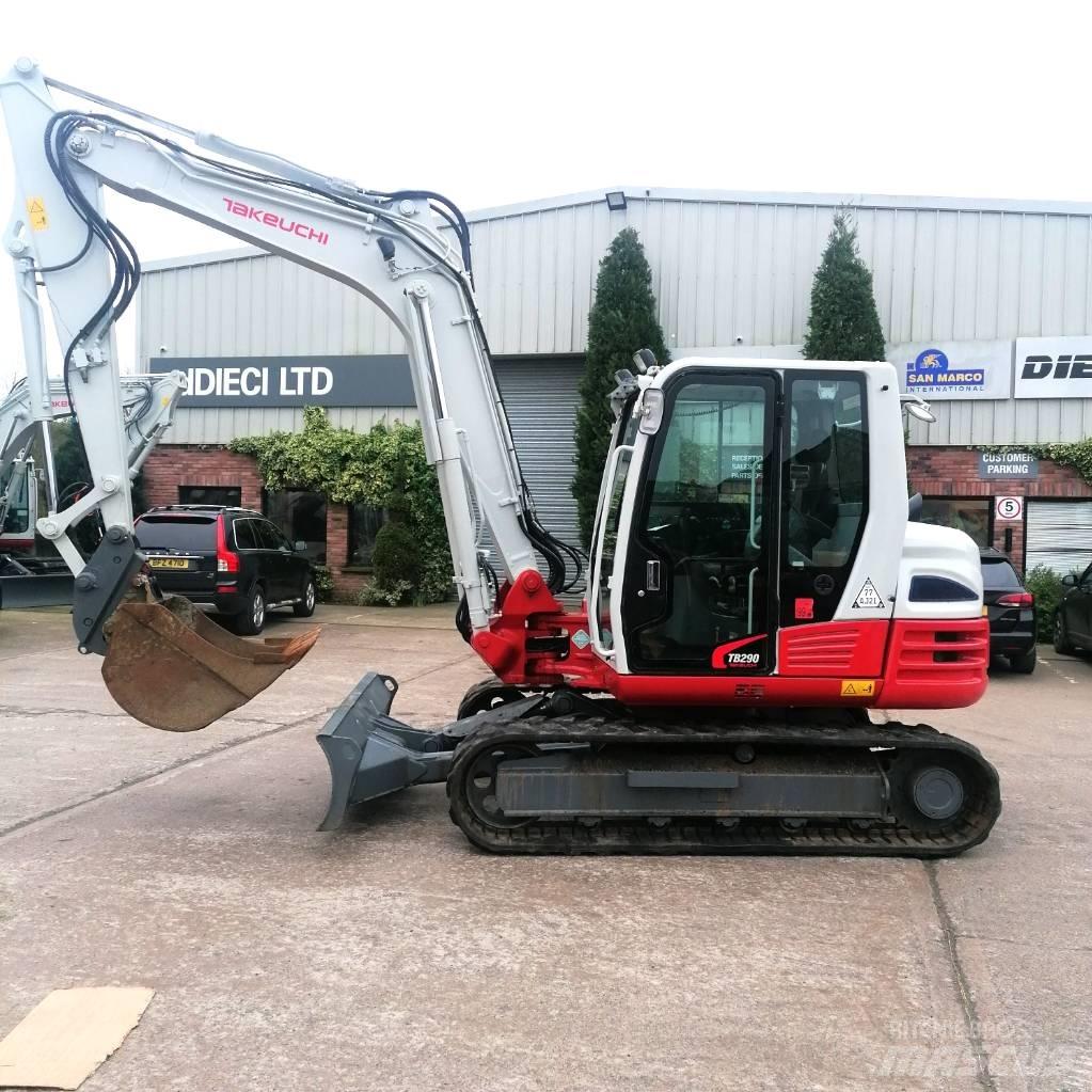 Takeuchi TB290 Midi rýpadla 7t - 12t