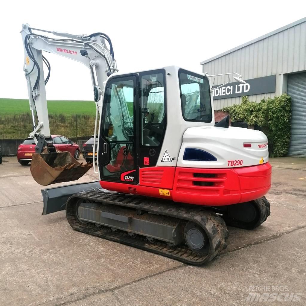 Takeuchi TB290 Midi rýpadla 7t - 12t