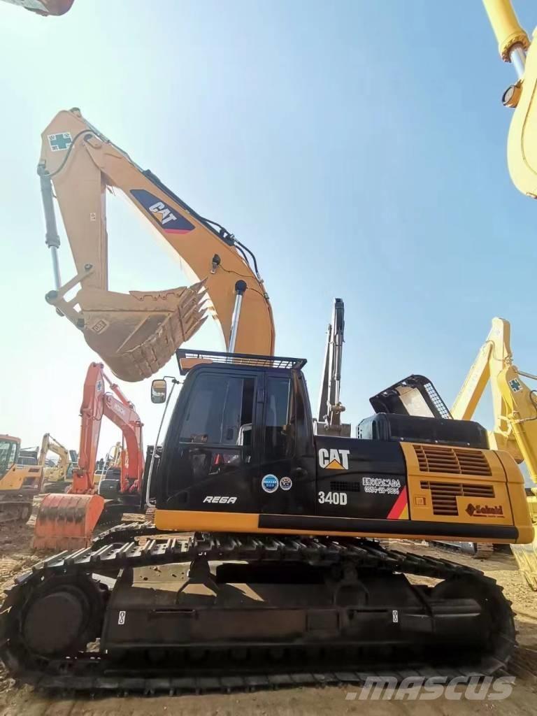 CAT 340 D L Pásová rýpadla
