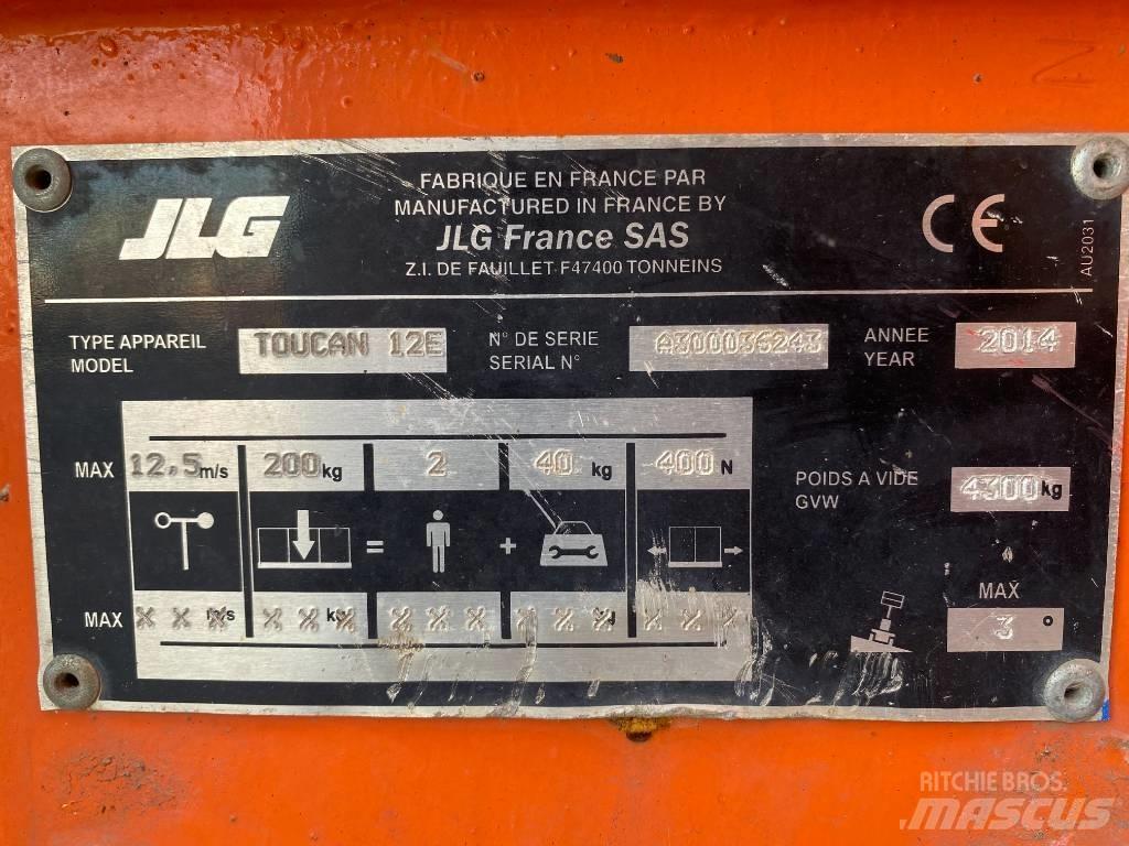 JLG Toucan 12 E Kloubové plošiny