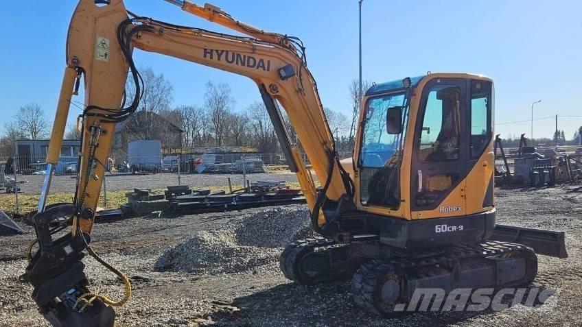 Hyundai R60CR-9 Mini rýpadla < 7t