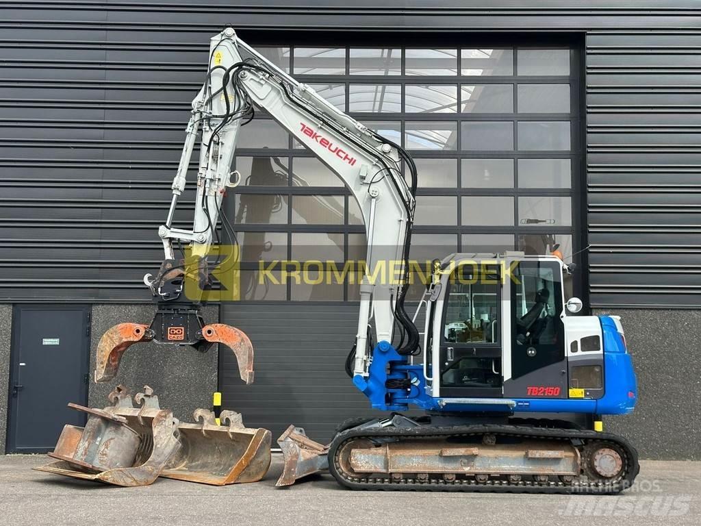Takeuchi TB 2150 Pásová rýpadla