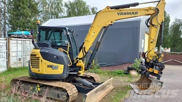 Yanmar Vio 80-1A Midi rýpadla 7t - 12t