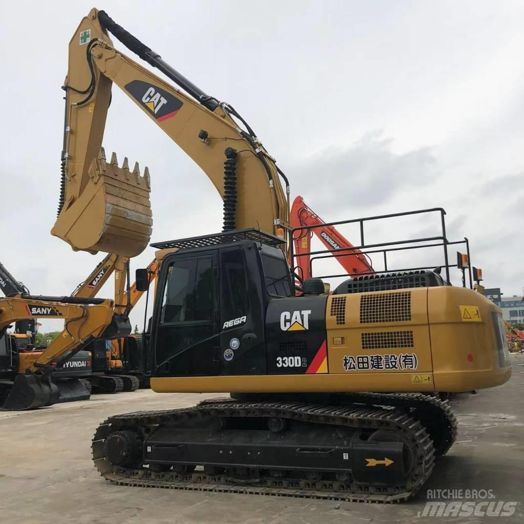 CAT 330D2L Pásová rýpadla
