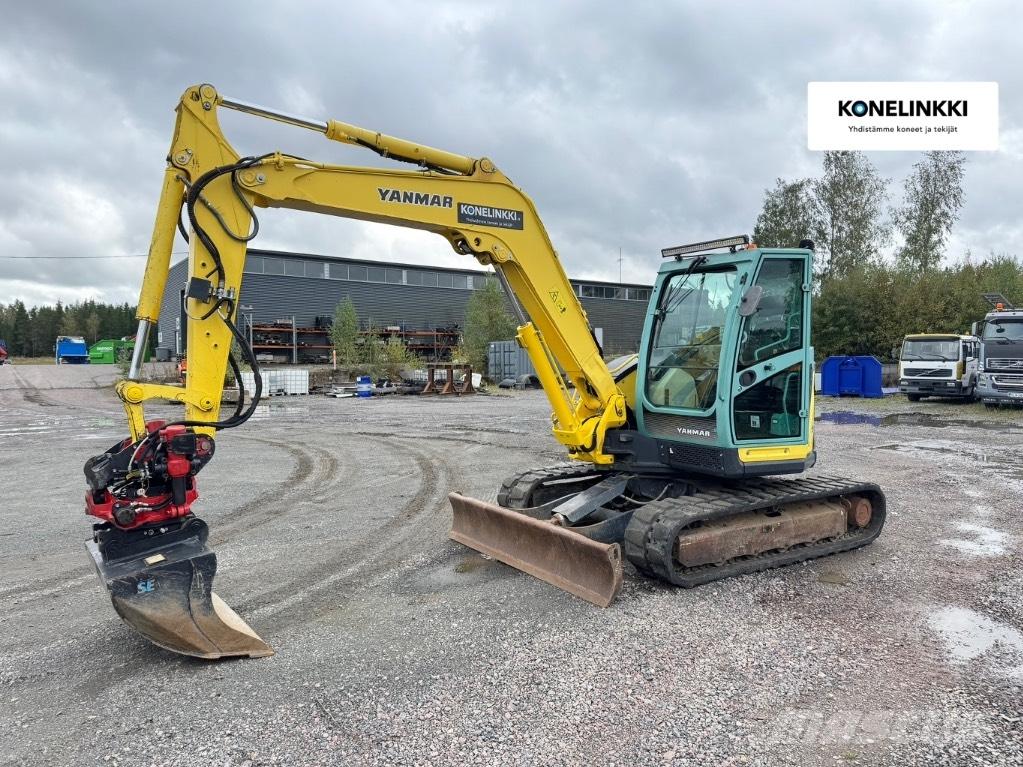 Yanmar Vio 80 U Midi rýpadla 7t - 12t