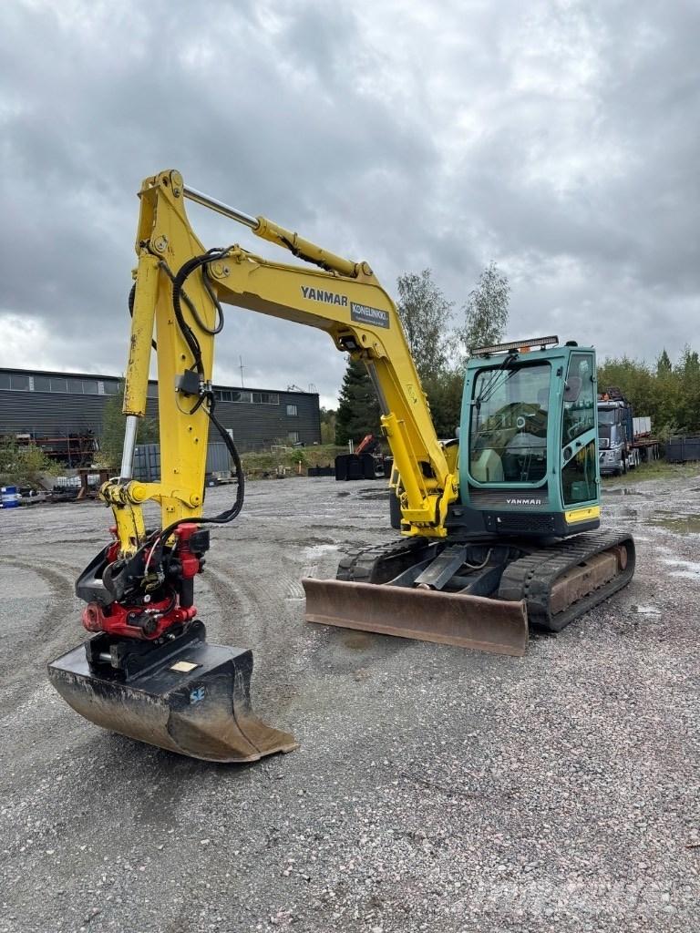 Yanmar Vio 80 U Midi rýpadla 7t - 12t