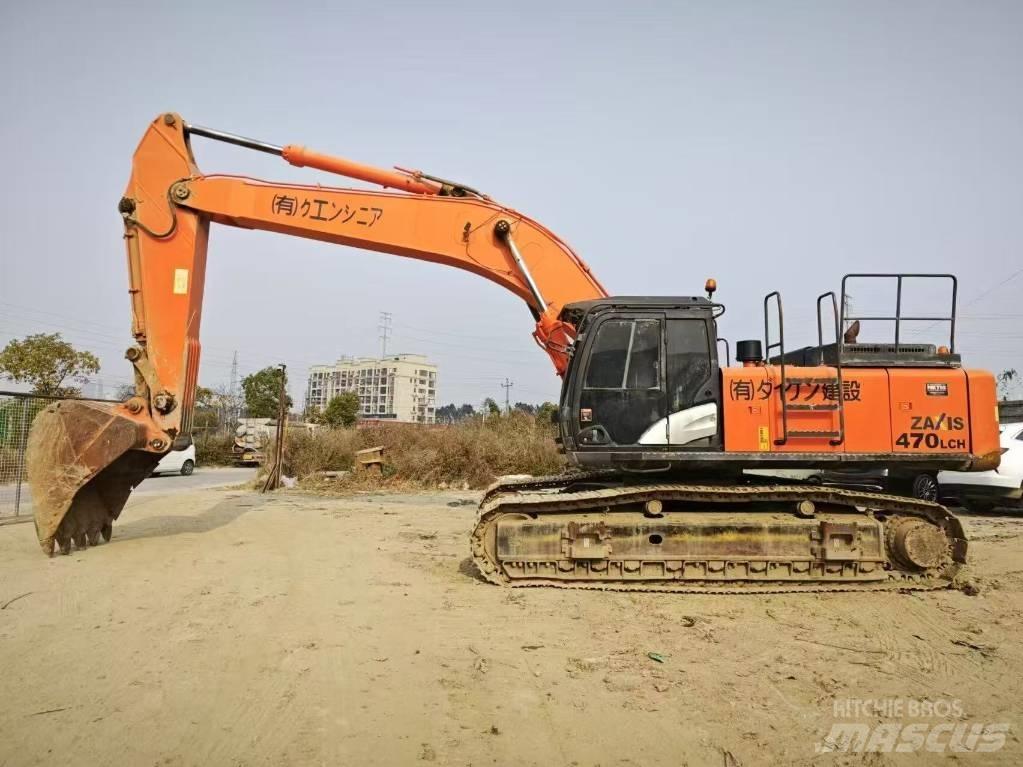 Hitachi ZX 470 Pásová rýpadla