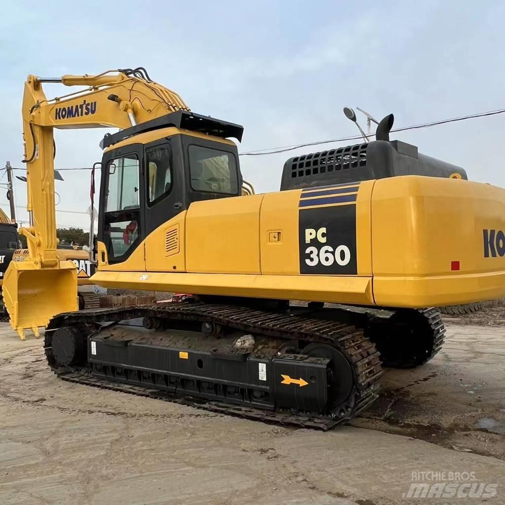 Komatsu PC 360-7 Pásová rýpadla