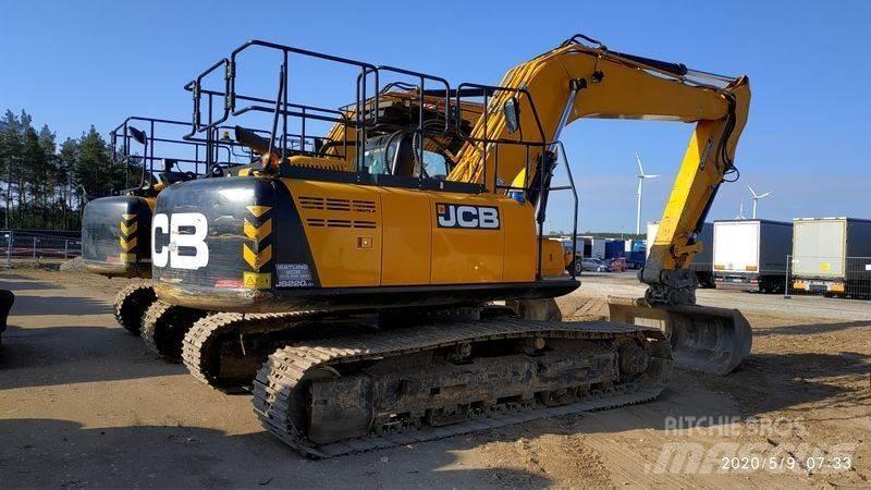 JCB JS220LC Pásová rýpadla