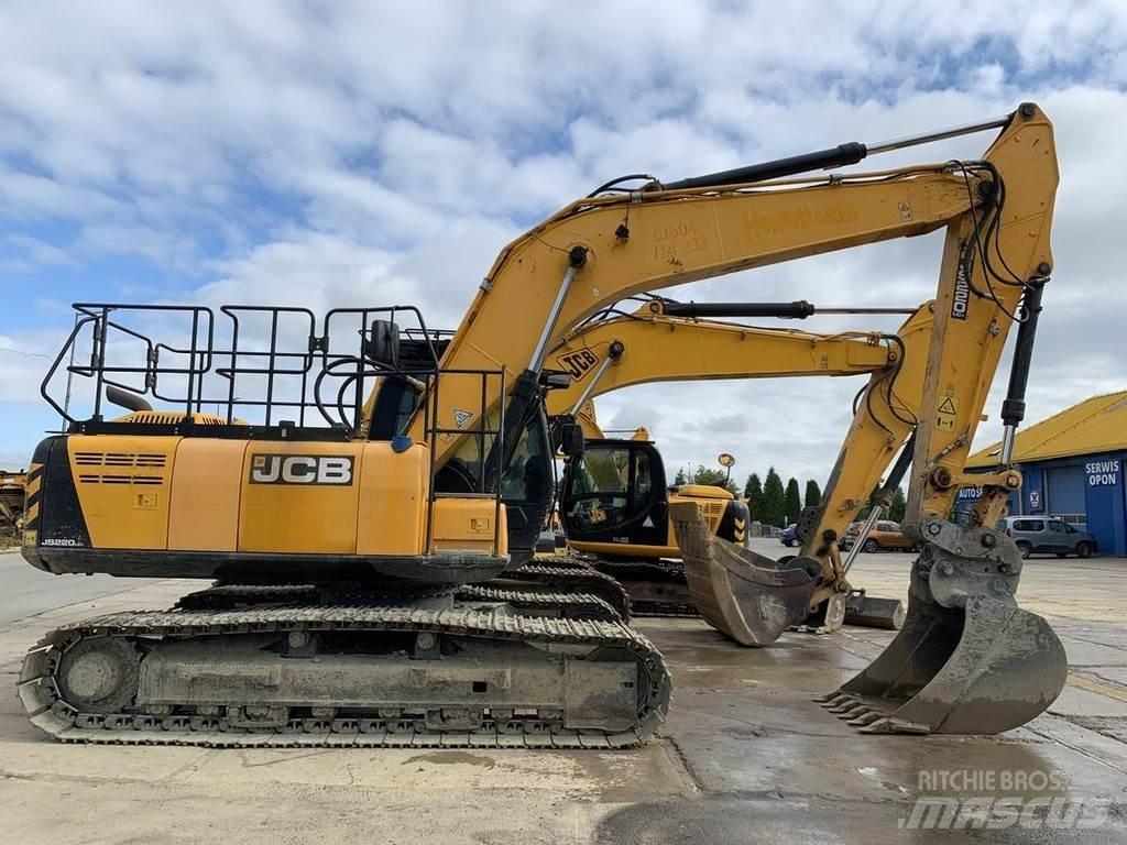 JCB JS220LC Pásová rýpadla