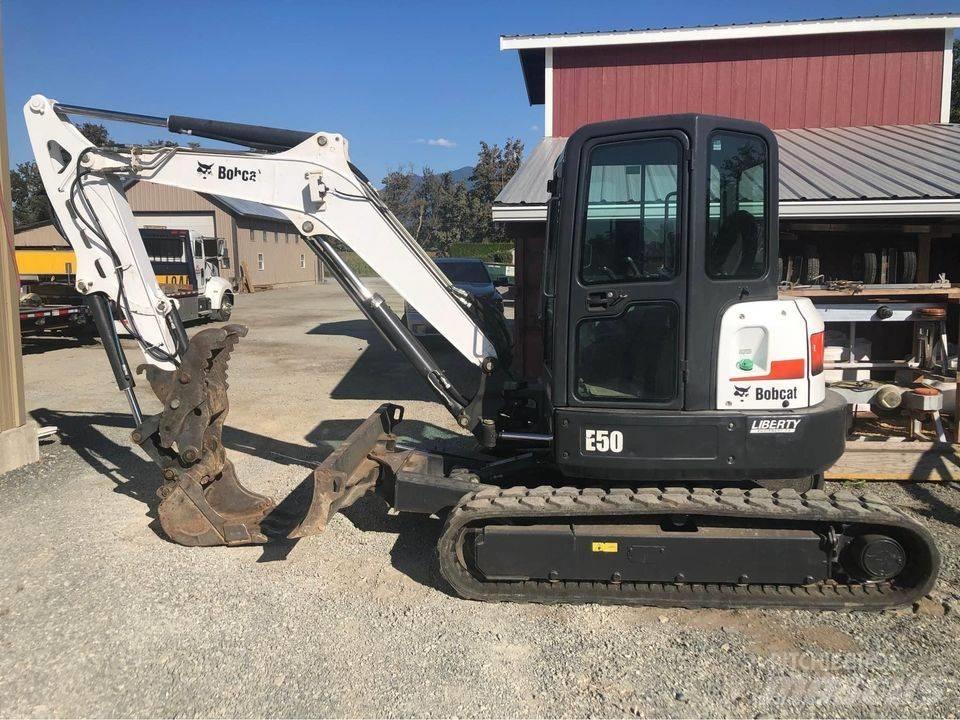 Bobcat E 50 Mini rýpadla < 7t